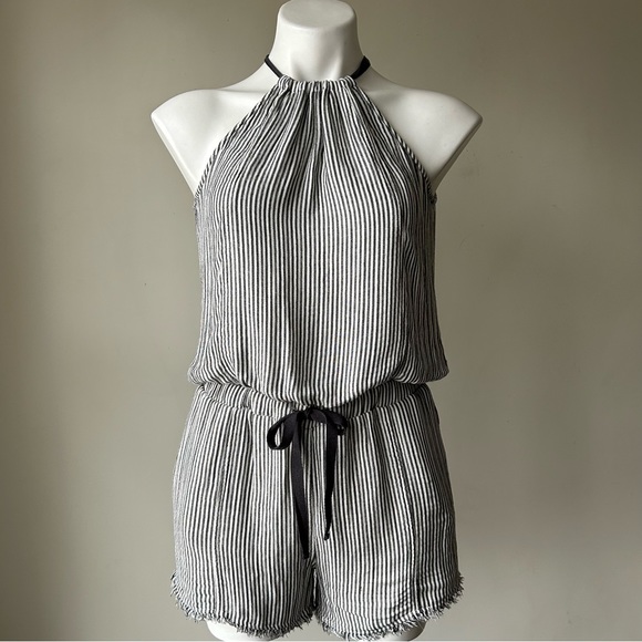 Anthropologie Cloth & Stone Susanna Striped Romper, XS - Picture 5 of 10
